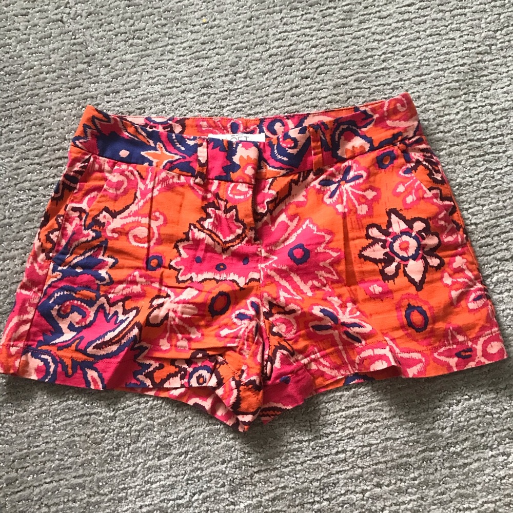 Loft linen shorts